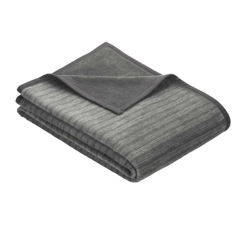 Manta jacquard ibena fano antracita 800, 150×200