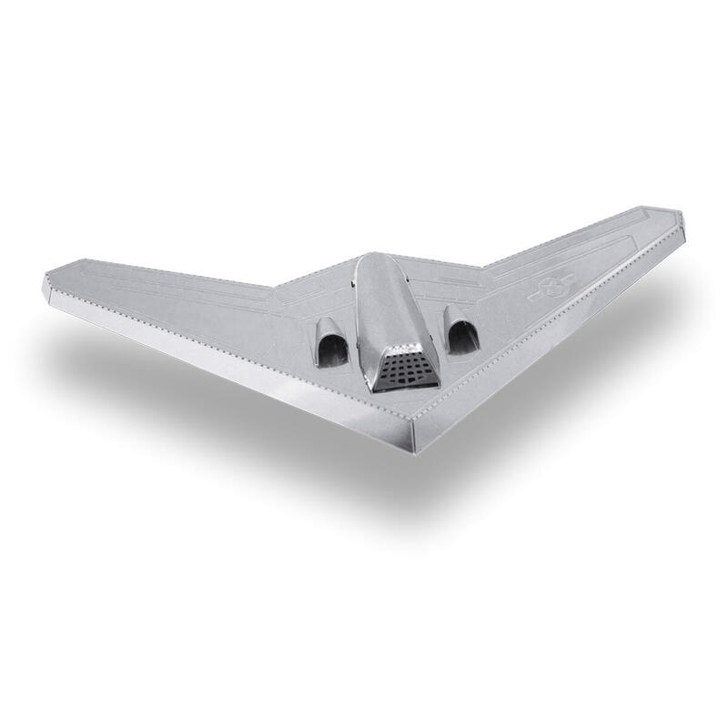 Maqueta 3d metal fascinations aircraft features montaje sin pegamento ni soldadura maquetas 3d