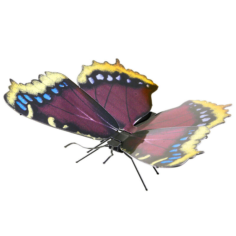 Maqueta 3d metal fascinations mourning cloak montaje sin pegamento ni soldadura maquetas 3d