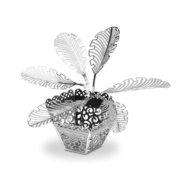 Maqueta 3d metal fascinations sago palm tree montaje sin pegamento ni soldadura maquetas 3d