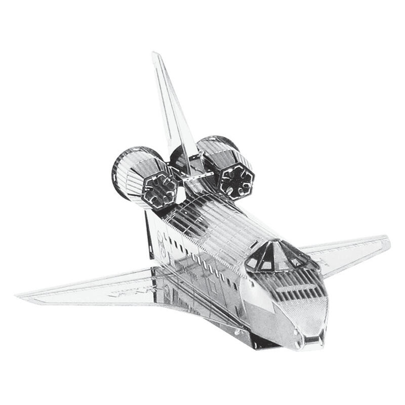 Maqueta 3d metal fascinations space shuttle enterprice montaje sin pegamento ni soldadura maquetas 3d