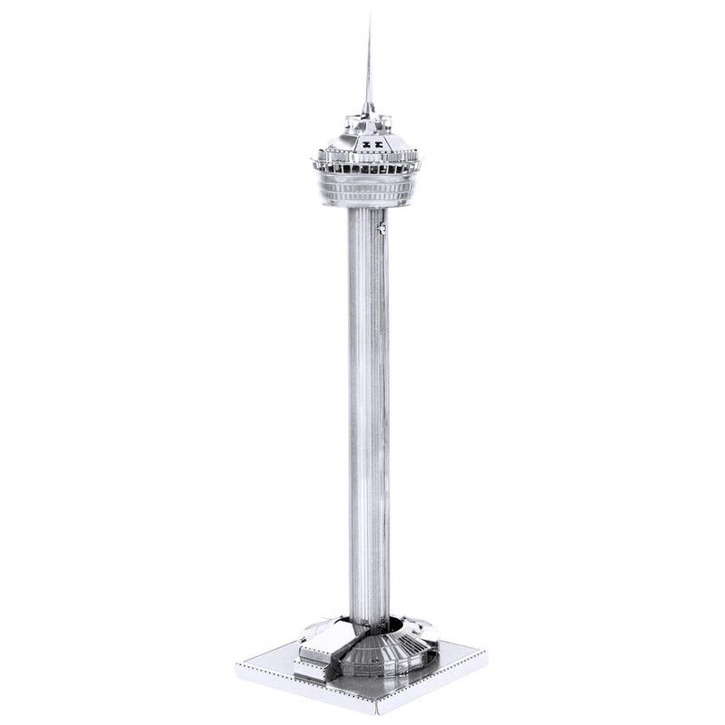 Maqueta 3d metal fascinations tower of the americas montaje sin pegamento ni soldadura maquetas 3d