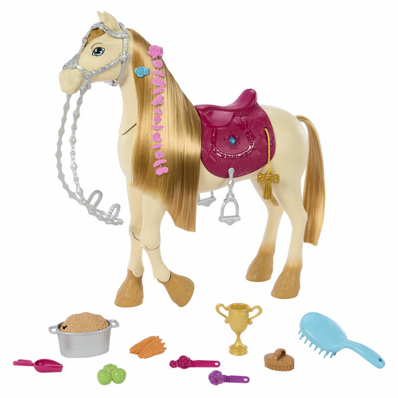 Mattel barbie mysteries caballo de baile y espectÁculo, figura de juguete hxj42