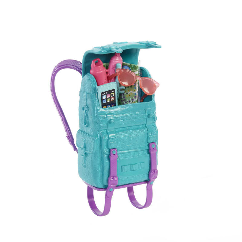 Mattel barbie “¡se necesitan dos! juego camping” con muÑeca malibu, cachorro y accesorios hdf73