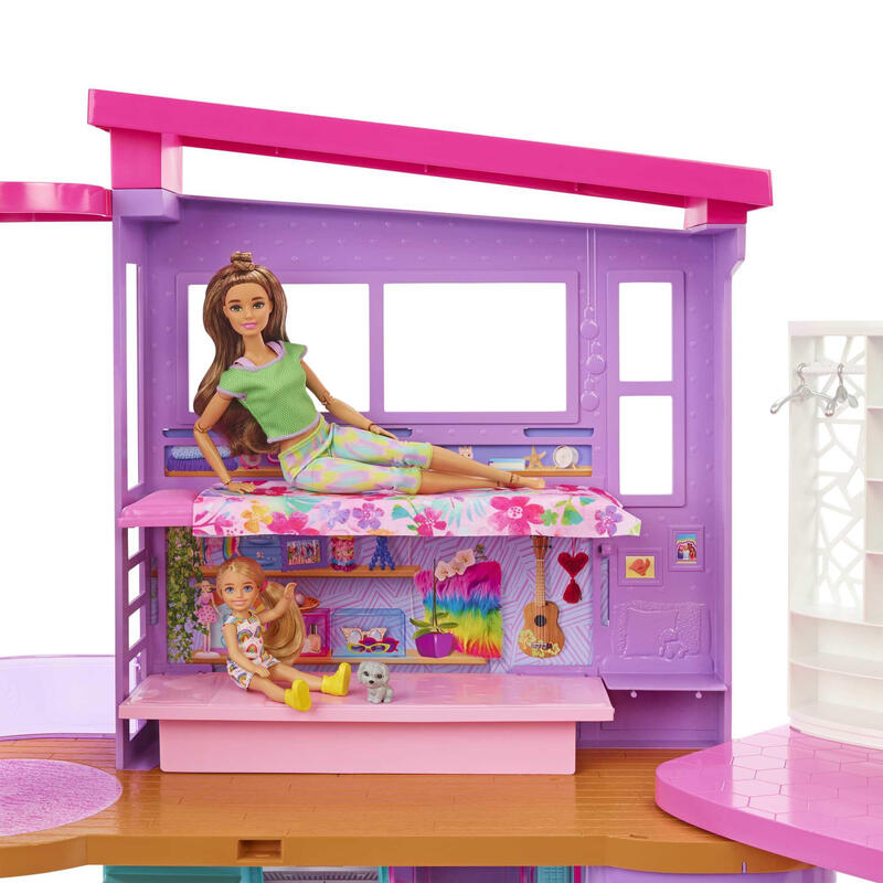 Mattel casa barbie malibu hcd50