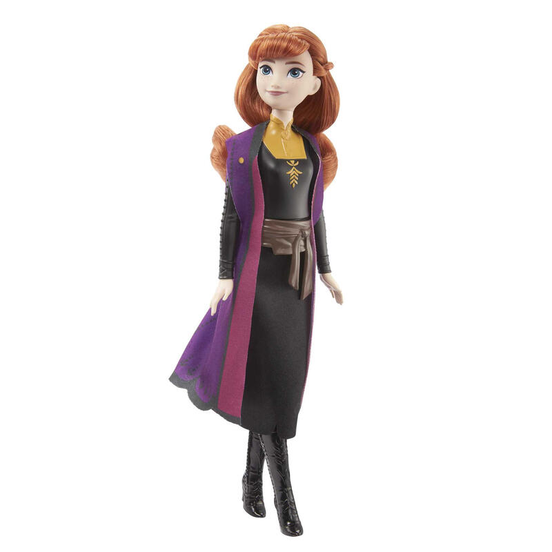 Mattel disney frozen – anna (vestimenta pelÍcula 2), muÑeca hlw50