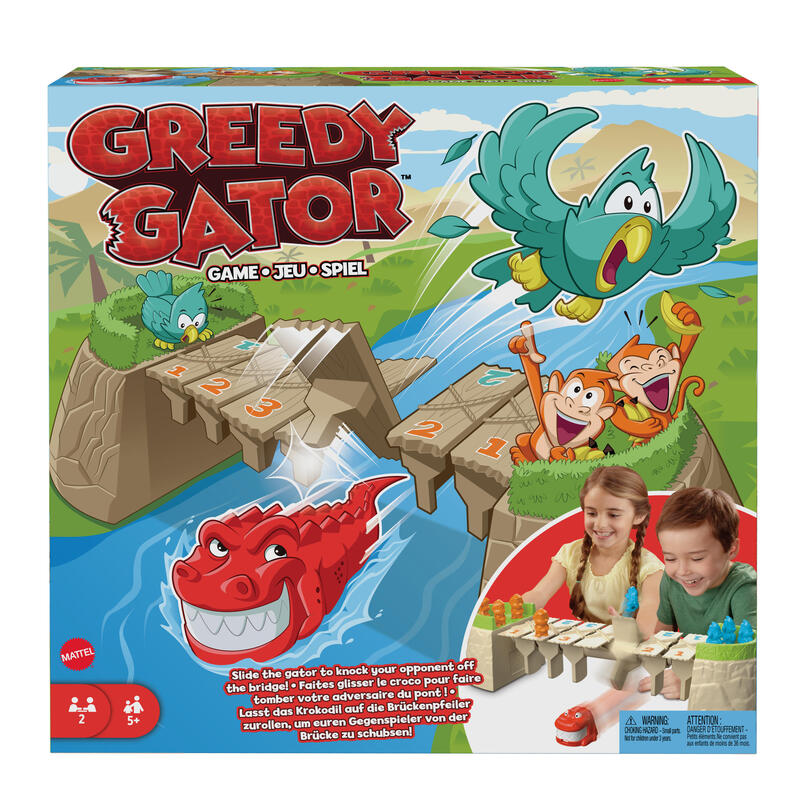 Mattel games kalle croco trampa juego de habilidad hrc09