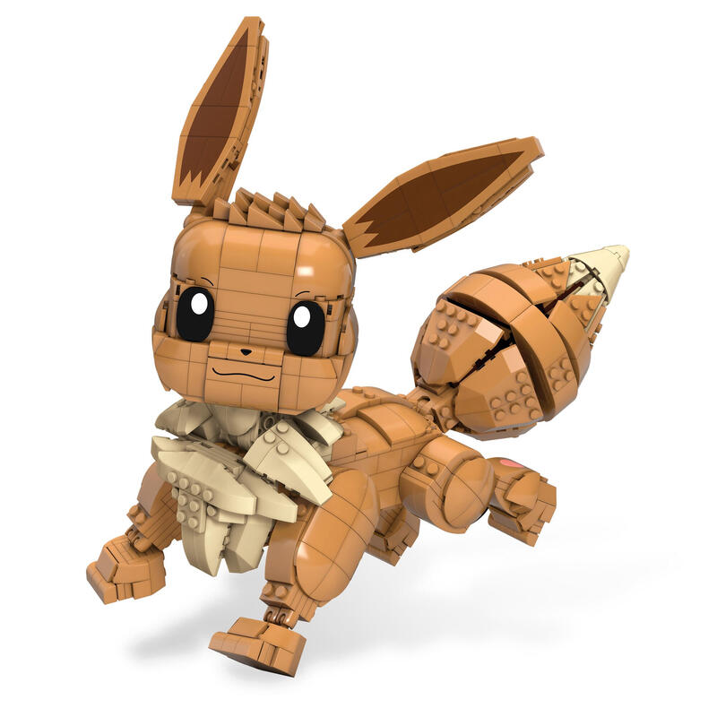 Mattel mega construx pokÉmon jumbo eevee gmd34 830 piezas