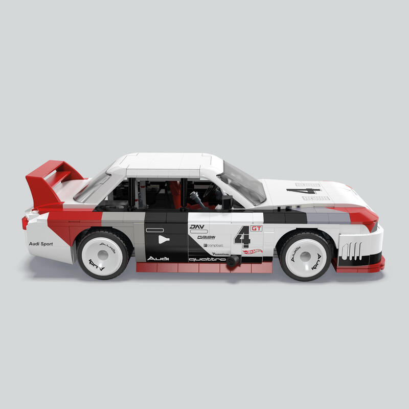 Mattel mega hot wheels collector audi 90 quattro imsa gto escala 1:24 hry20