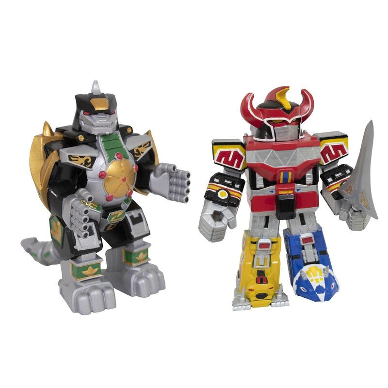 Megazord & dragonzord pack 2 figuras 12 cm vinimate power rangers