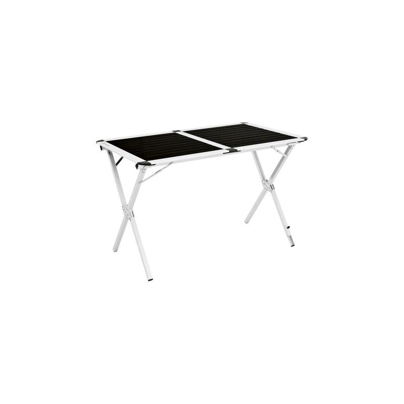 Mesa de camping easy camp aspen table l 540033 aluminio/negro, modelo 2025 540033