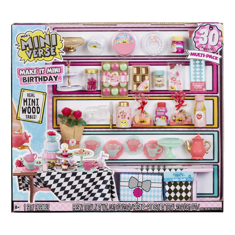 Mga entertainment mga’s miniverse make it mini party multipack mini coleccionables, accesorios para muÑecas   427674-int