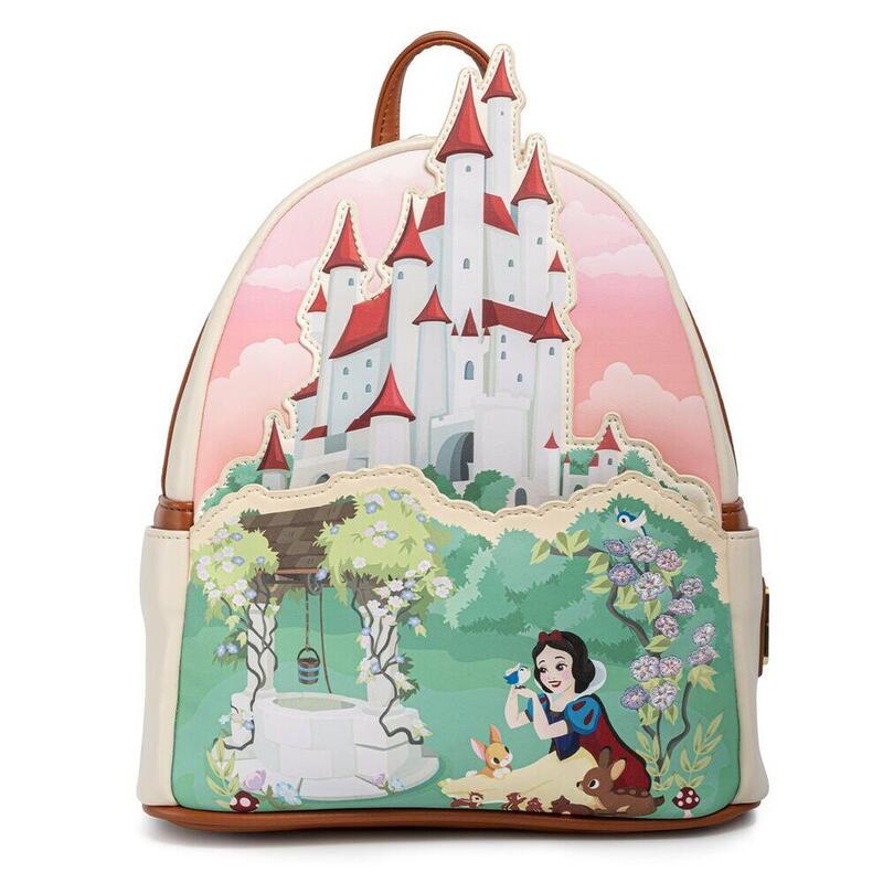 Mini mochila disney blancanieves y los 7 enanitos castillo