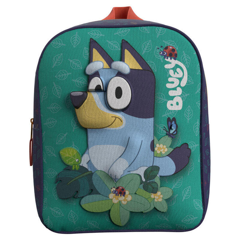 Mochila 3d leaves bluey 30cm
