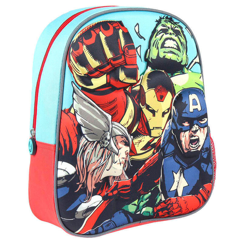 Mochila 3d vengadores avengers marvel 31cm