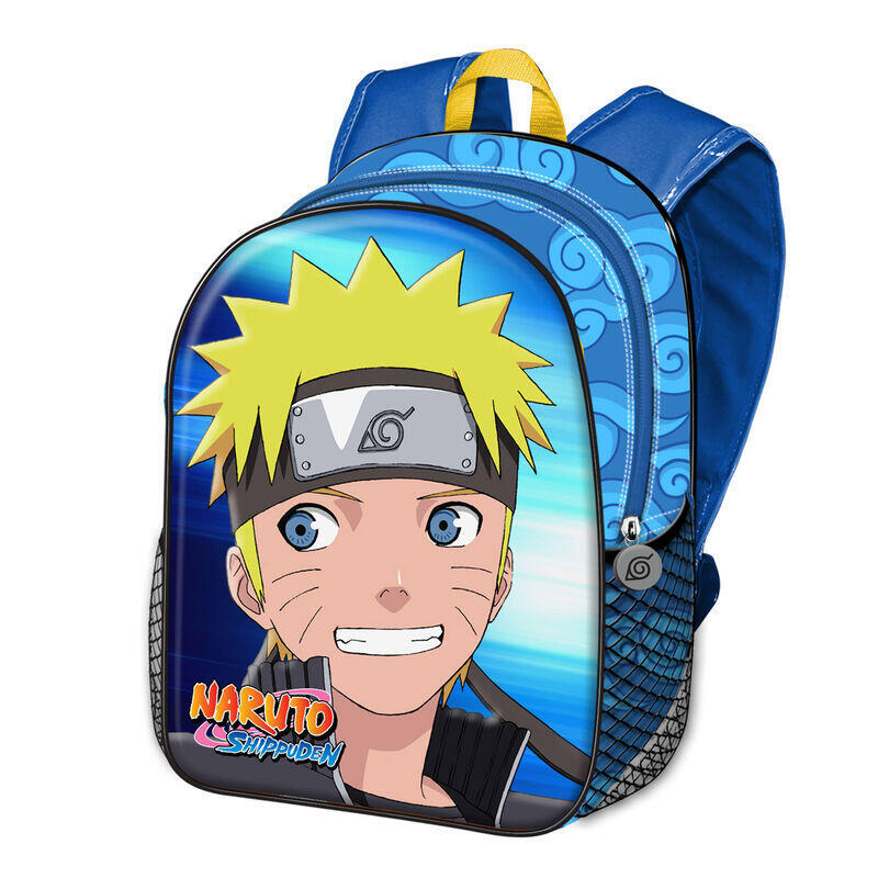 Mochila 3d watching naruto 31cm