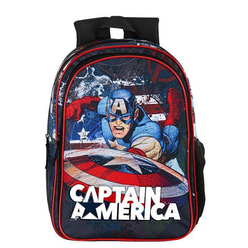 Mochila capitán américa marvel (39 cm)
