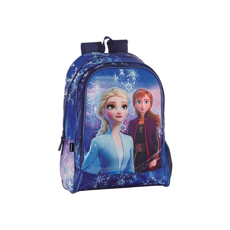 Mochila colegial frozen 42 cm.