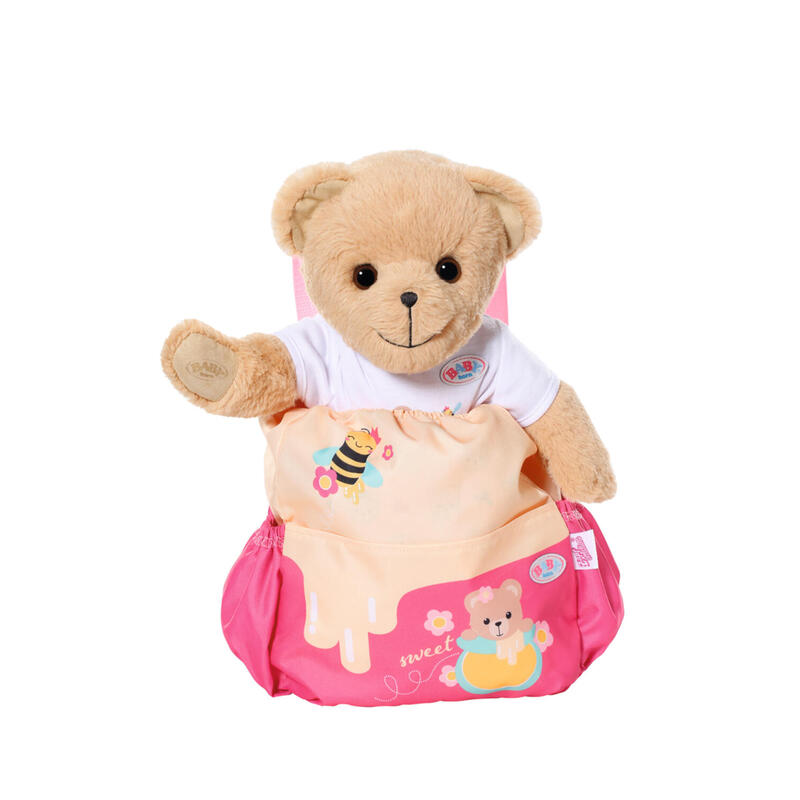 Mochila de osito baby born® de zapf creation (amarillo) 834831