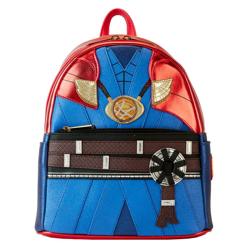 Mochila doctor extraÑo marvel loungefly 26cm