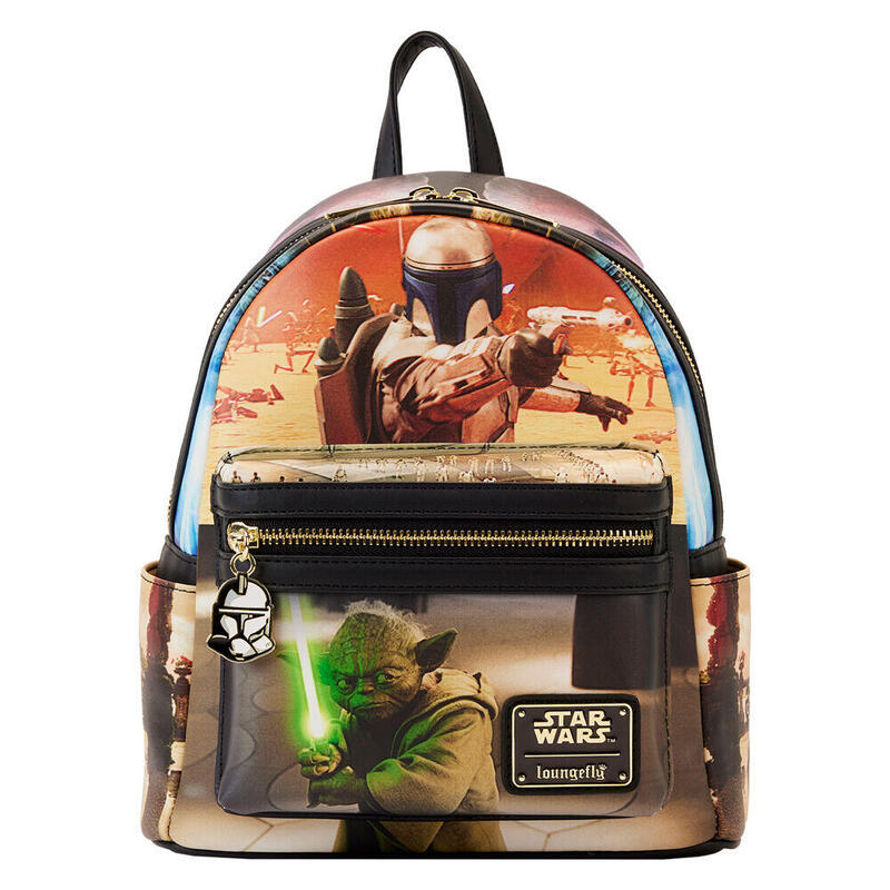 Mochila el ataque de los clones episode ii star wars loungefly 26cm