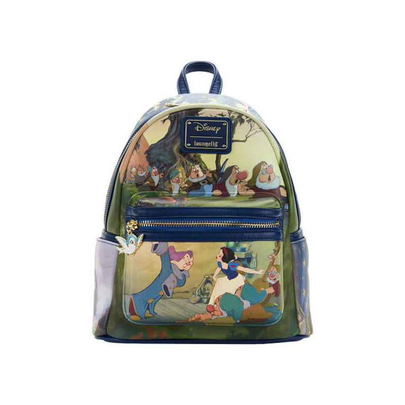 Mochila escenas blancanieves disney loungefly 25cm