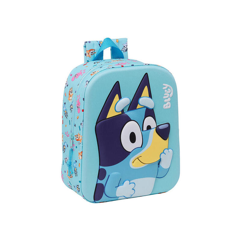Mochila guarderia 3d bluey