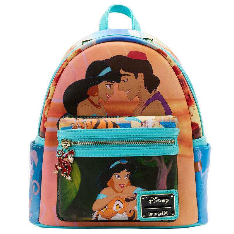 Mochila jarmine aladdin disney loungefly 25cm