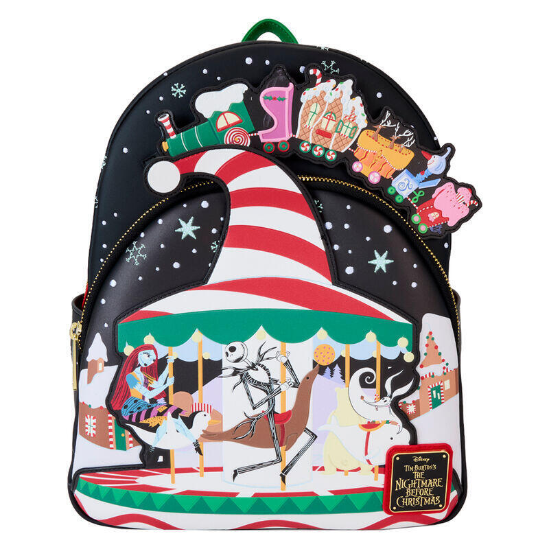 Mochila journey to christmas town pesadilla antes de navidad disney loungefly