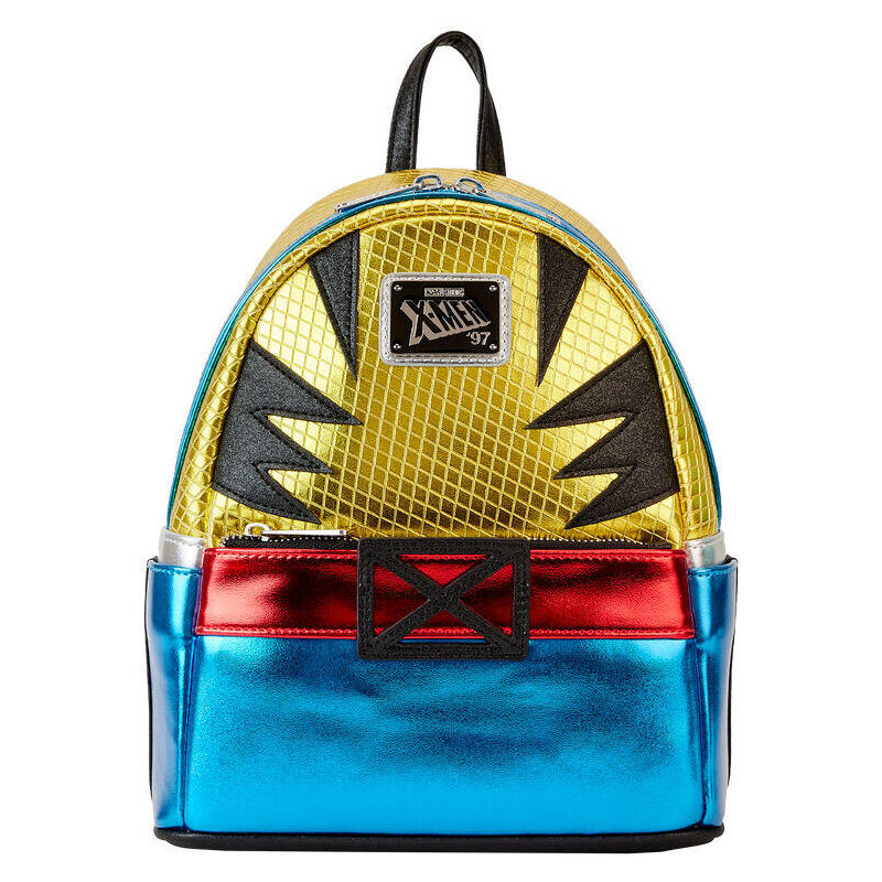 Mochila metallic wolverine x-men marvel loungefly 26cm