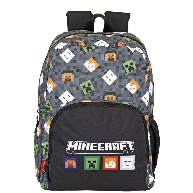 Mochila minecraft 43cm