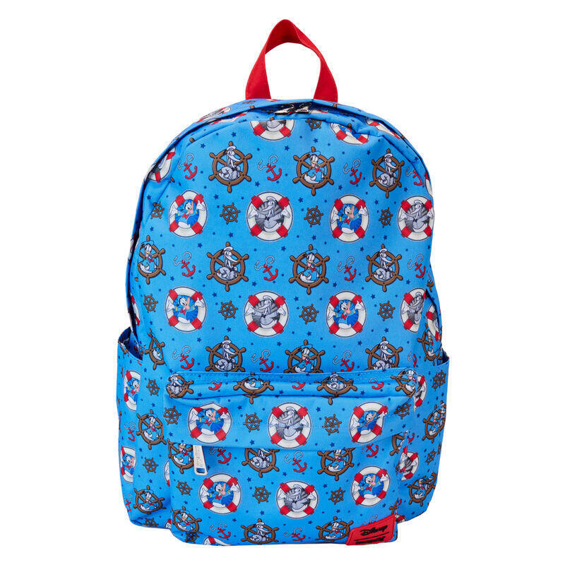 Mochila nylon 90th anniversary pato donald disney loungefly 43cm