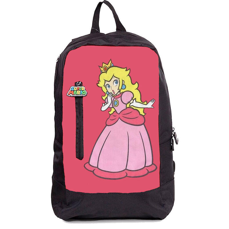 Mochila peach super mario bros 40cm