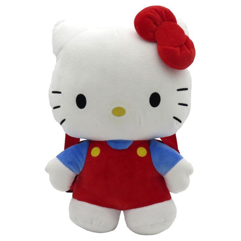 Mochila peluche hello kitty 35cm