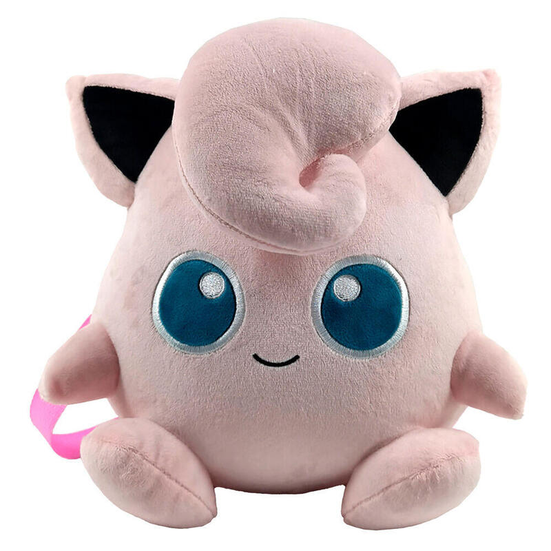 Mochila peluche jigglypuff pokemon 28cm