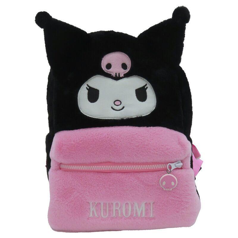 Mochila peluche kuromi hello kitty 30cm