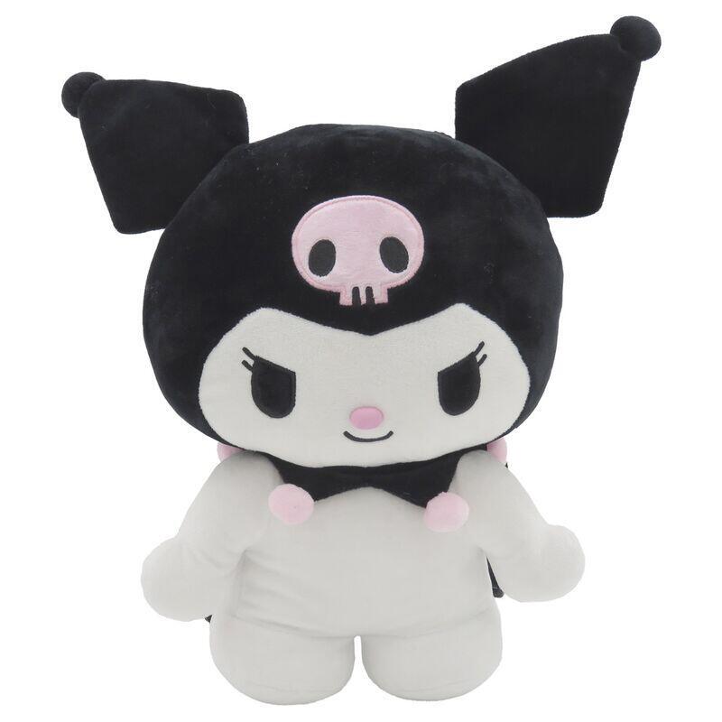 Mochila peluche kuromi hello kitty 35cm