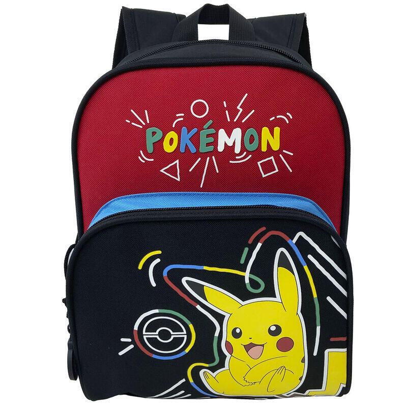 Mochila pikachu pokemon 30cm