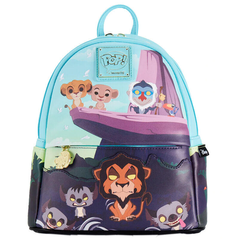 Mochila roca del orgullo el rey leon disney loungefly 26cm