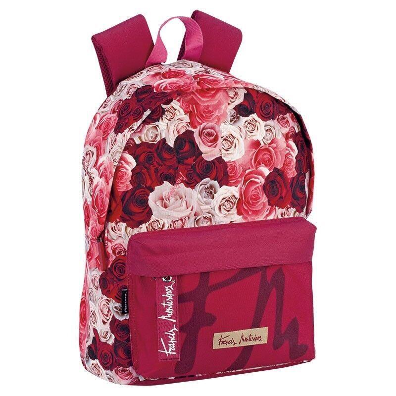 Mochila rosas 42cm