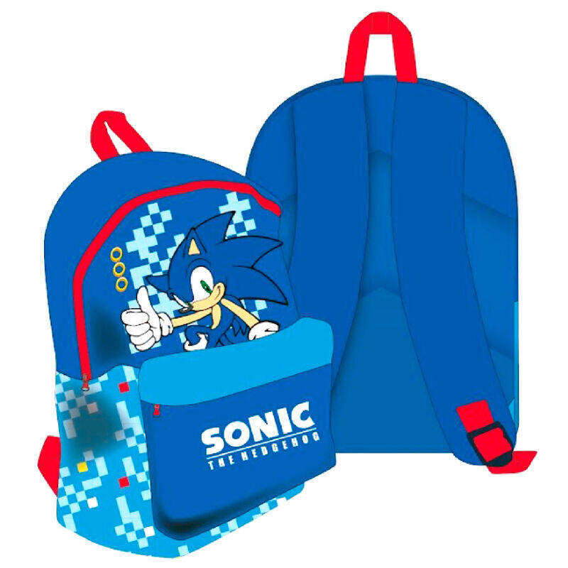 Mochila sonic the hedgehog 40cm