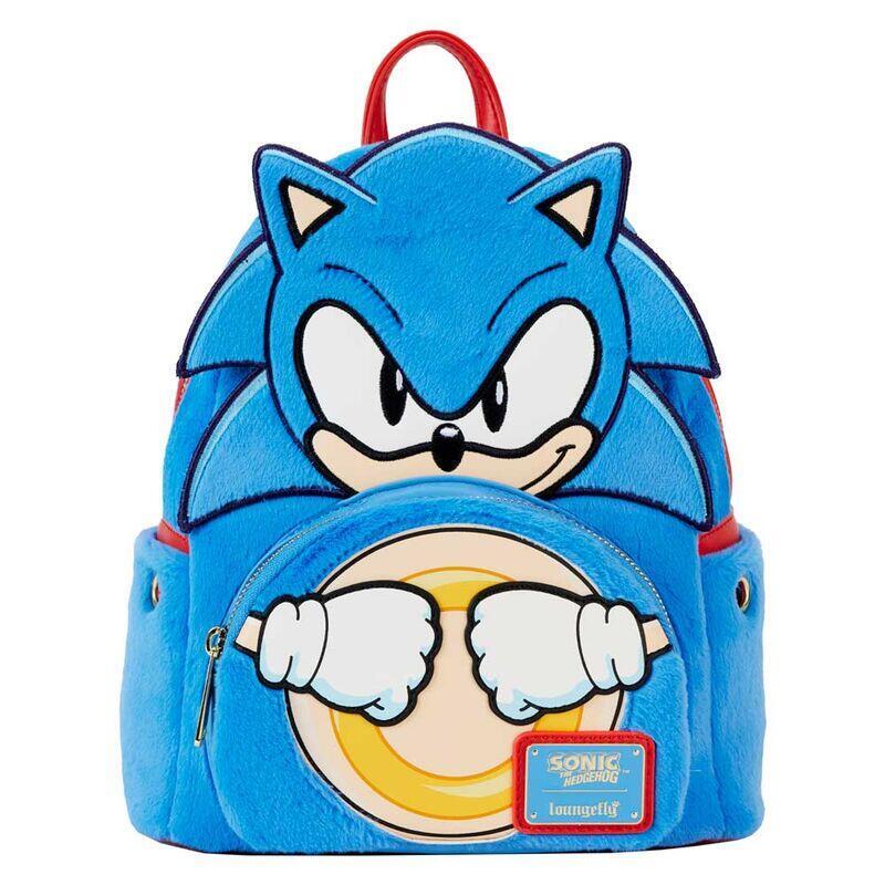 Mochila sonic the hedgehog loungefly 26cm