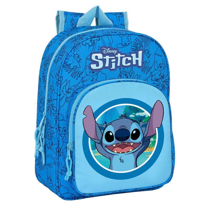 Mochila stitch disney 34cm adaptable