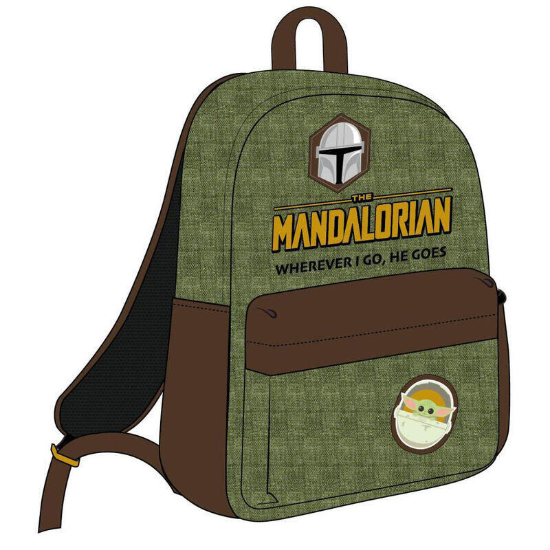 Mochila yoda mandalorian star wars 44cm