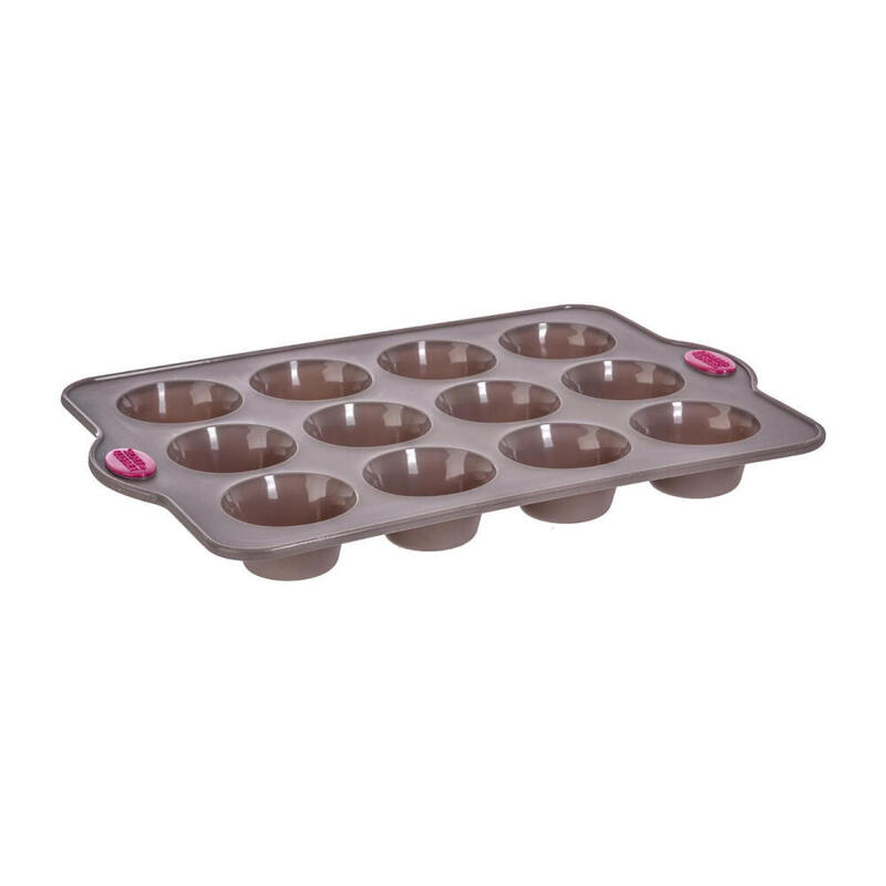 Molde para 12 muffins 33×23,5×3,5cm