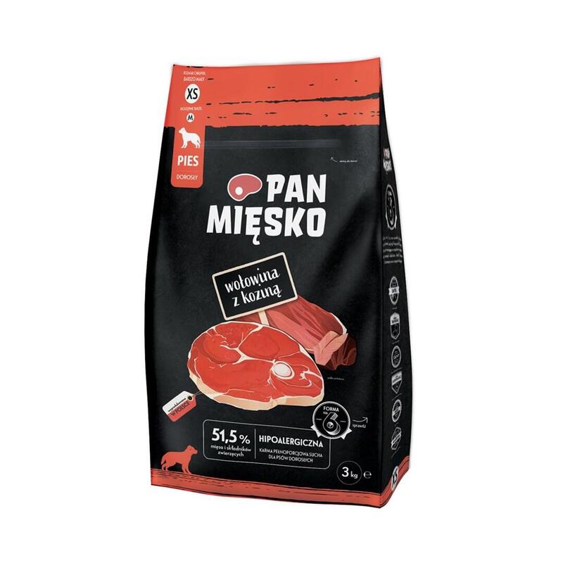 Mr. meat beef with goat m – dry dog ??food – 3 kg