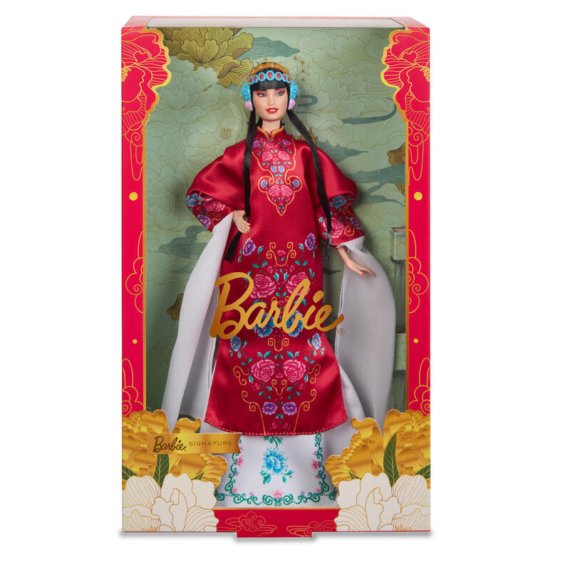 MuÑeca barbie signature aÑo nuevo lunar hrm57 mattel