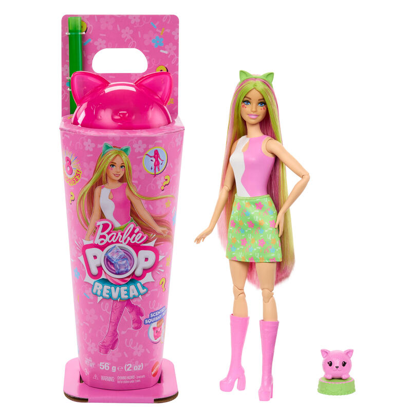 MuÑeca mattel barbie pop! revela la serie barbie shakes barbie conejita   jcn88