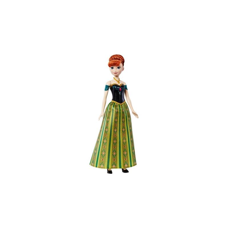 MuÑeca  mattel disney frozen cantante anna «por primera vez»   jdl59