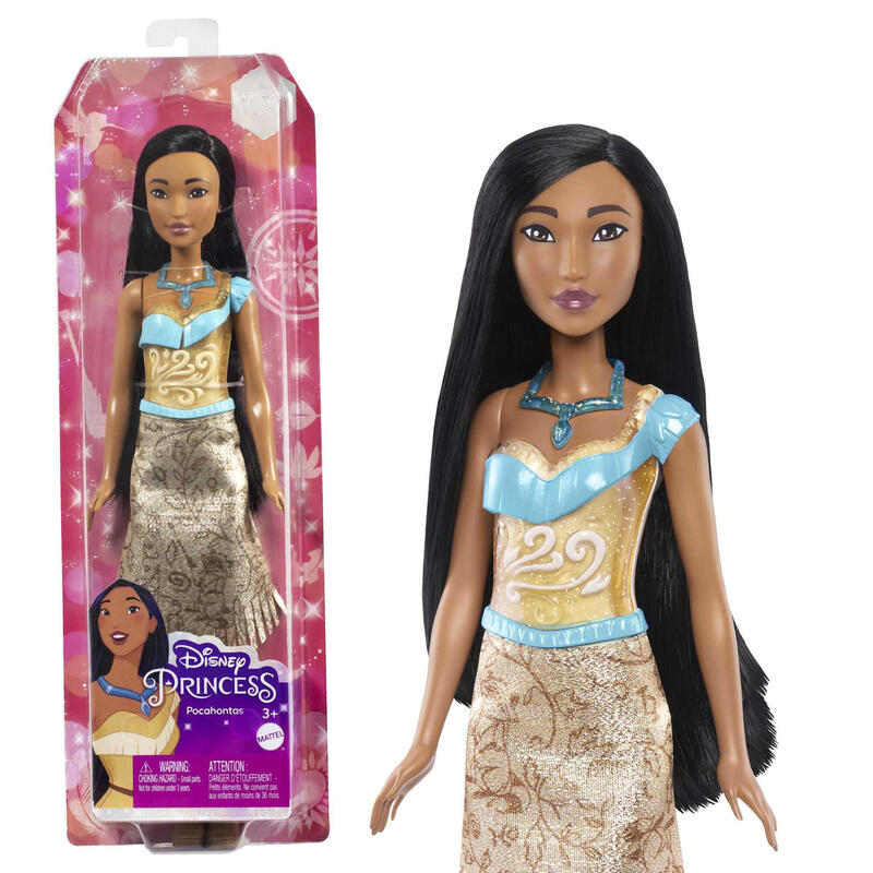 MuÑeca mattel disney princesa pocahontas personaje hlw07